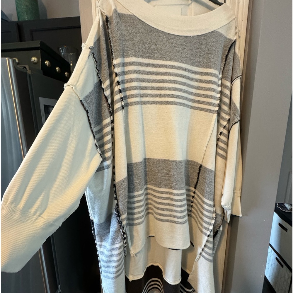 Off-shoulder asymmetrical sweater - never worn.